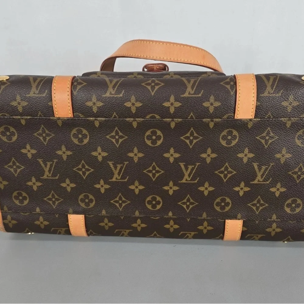 Louis Vuitton dog carrier Monogram Handbag